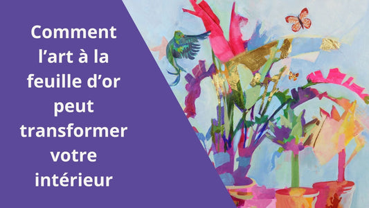 Comment l'art à la feuille d'or peut transformer votre espace - vincianeroduit