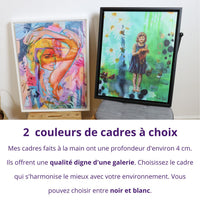 Toile encadrée - Réminiscence