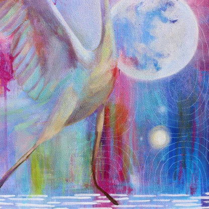 Affiche-murale-à-l'aube-de-la-grandeur-lune