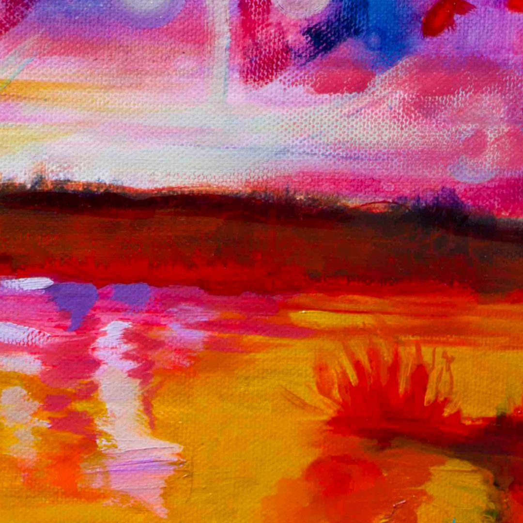 Affiche-murale-au-delà-des-nuages-coloré