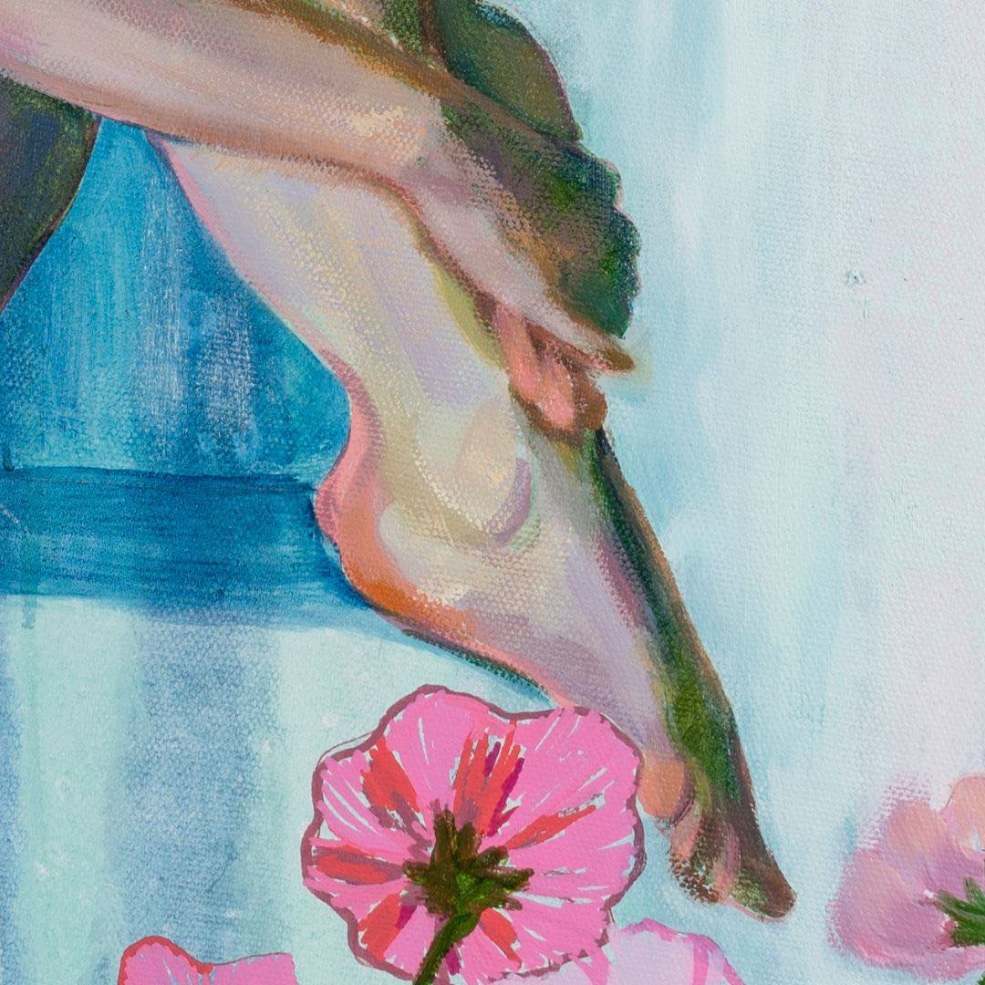 Affiche-murale-jardin-secret-femme