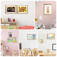 Cadre bois dessin enfant chambres