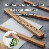 Cadre photo bois magnétique sentiment appartenance à espace