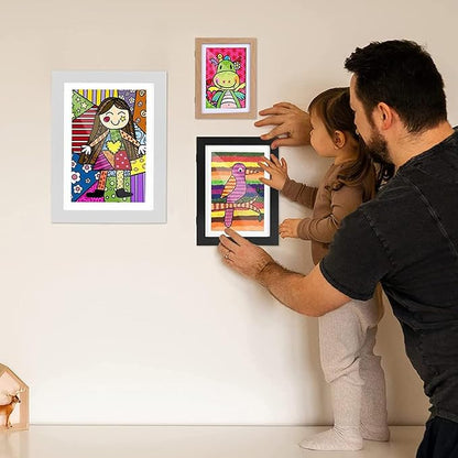 Decoration murale Cadre Dessin Enfant affichage horizontal vertical