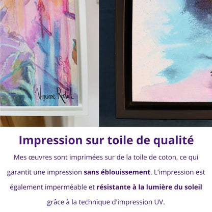 Décoration murale bois Impressions sur toile de qualité