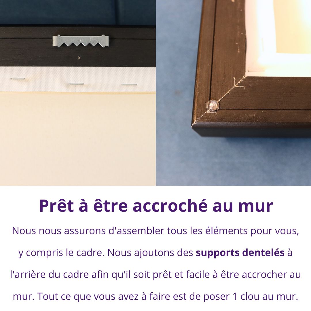 Décoration murale bois Impressions sur toile prêt à être accroché au mur
