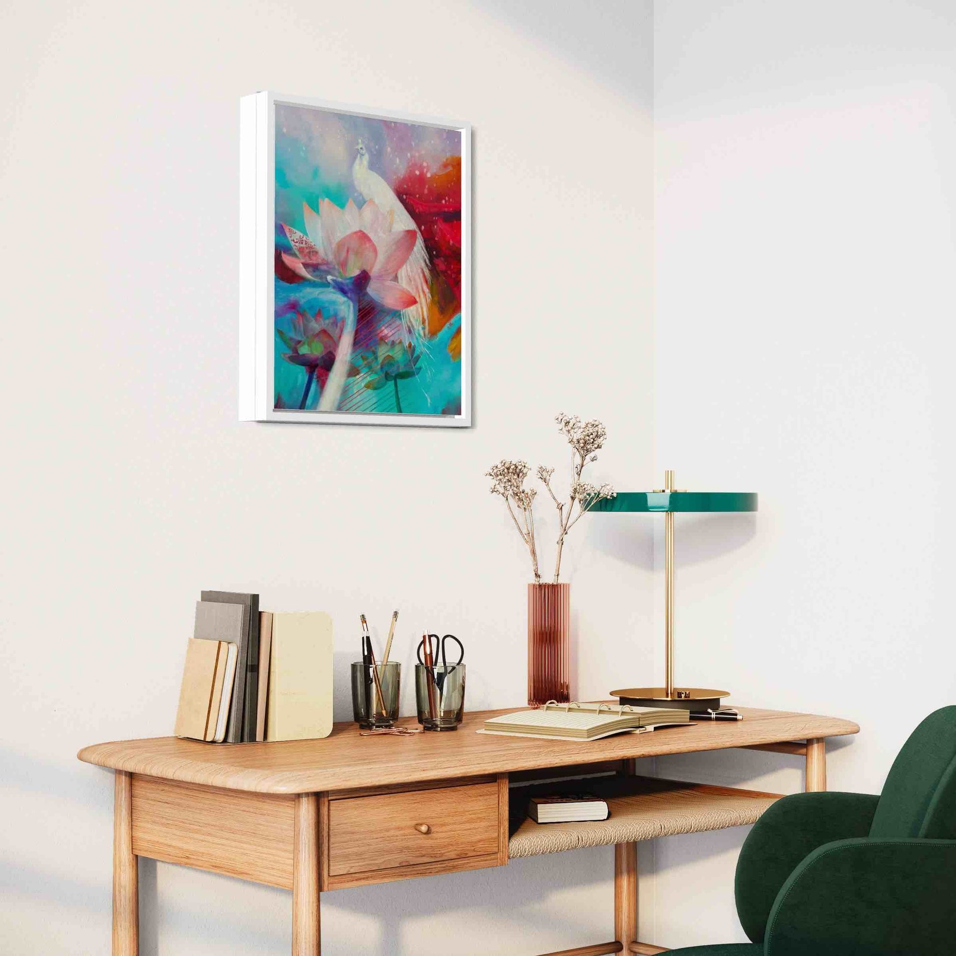 Décoration murale bois Impressions sur toile Royaume de lumière bureau