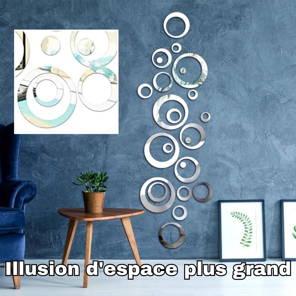 Décoration-murale-originale-Stickers-miroir-illusion-espace-plus-grand