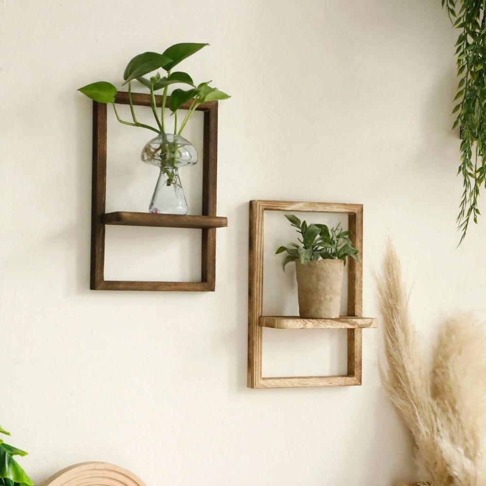 Etagère en bois Flottante vertical