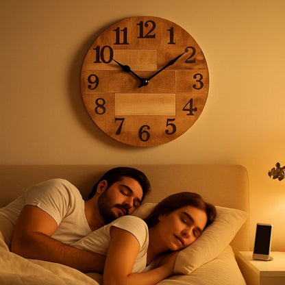 Horloge bois - Vintage