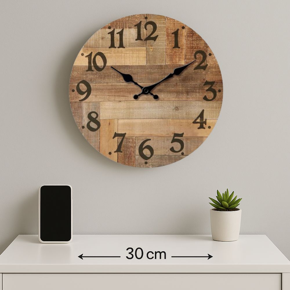 Horloge bois Vintage salon commode dimensions
