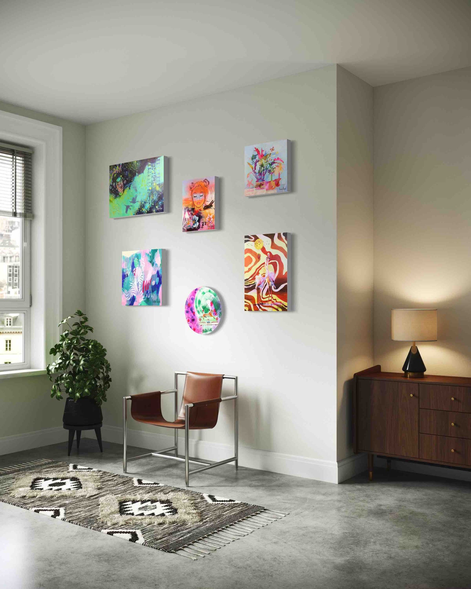 Peinture-tableau-galerie-murale