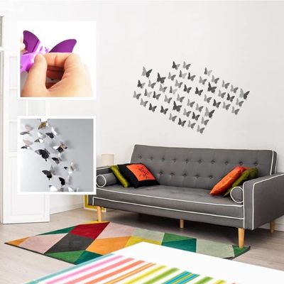 Stickers muraux chambre -papillon