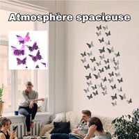 Stickers-muraux-chambre-papillon-rose