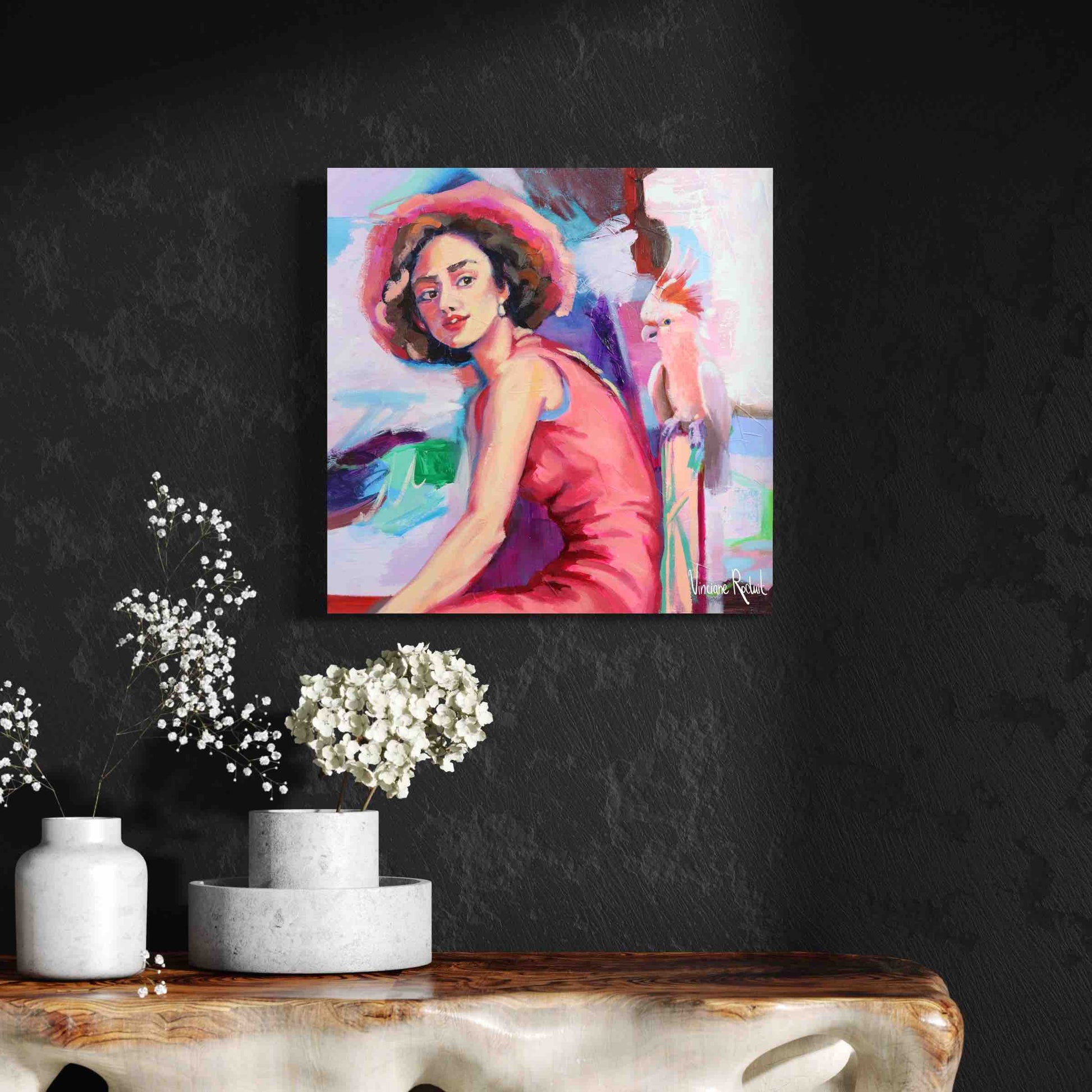 Tableau-moderne-coloré-courage-en-couleurs-salon