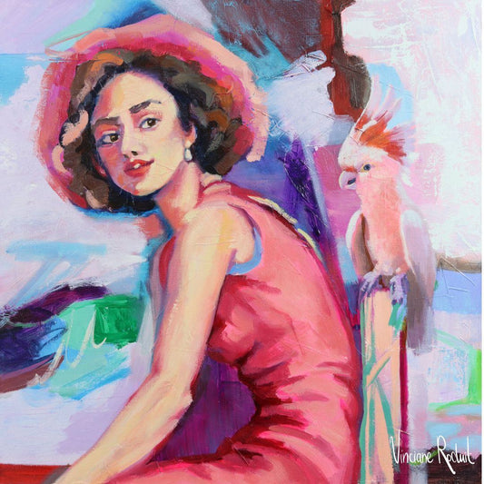 Tableau-moderne-coloré-courage-en-couleurs
