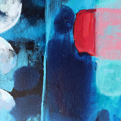 Tableau-moderne-salon-instant-mystique-bleu-rouge