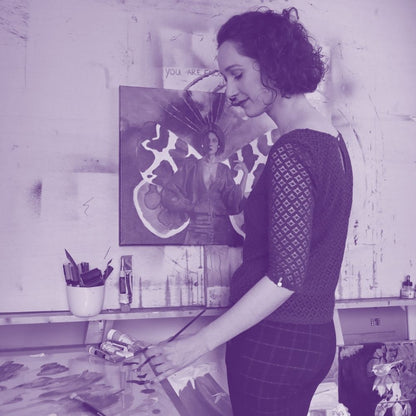workshop de peinture atelier vinciane